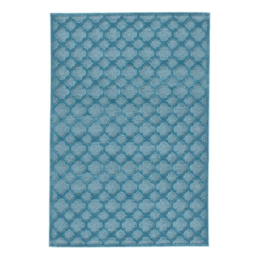Tapis X SynthétiquesBleu Pétrole Cm Fibres 170 120 Bryon cj4q3R5LA