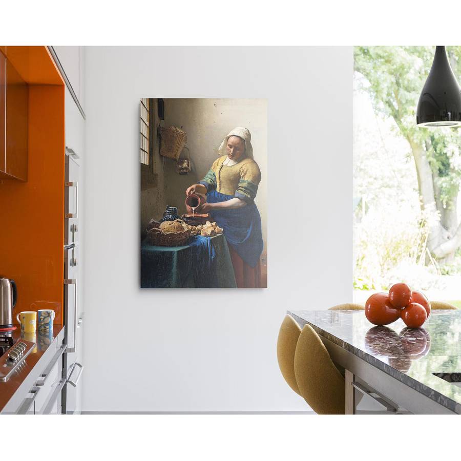 Bild Vermeer PapierMdfBlau Bild Ii Jan Jan Vermeer k80OnwPNX