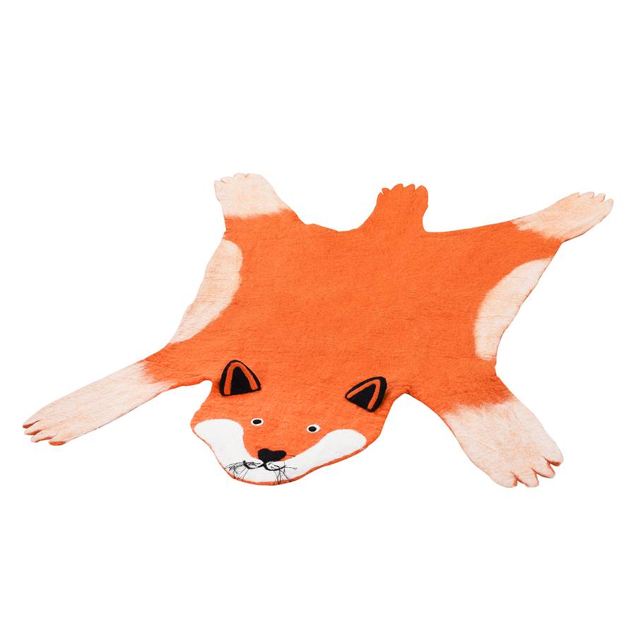 NaturellesOrangeBeige 100 Tapis Foxy Fibres Feutre En 125 Fox Cm X PnXN8O0kw