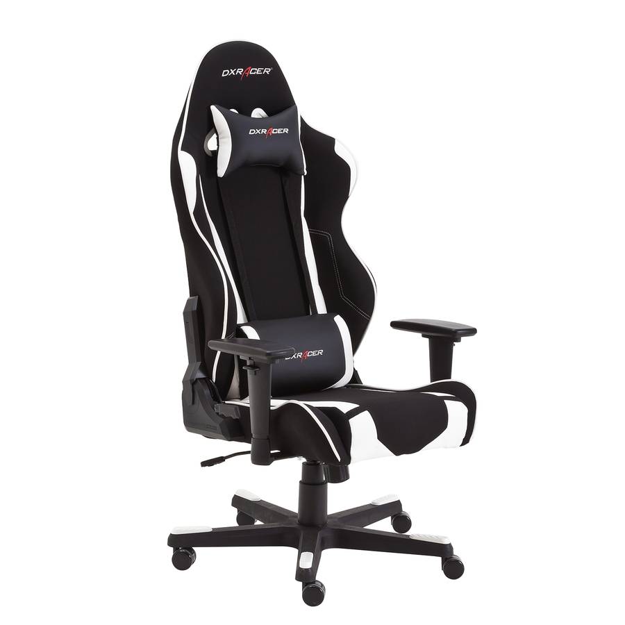 Chair MeshKunstlederSchwarz R3 racer Dx Weiß Gaming tCQrBshdx