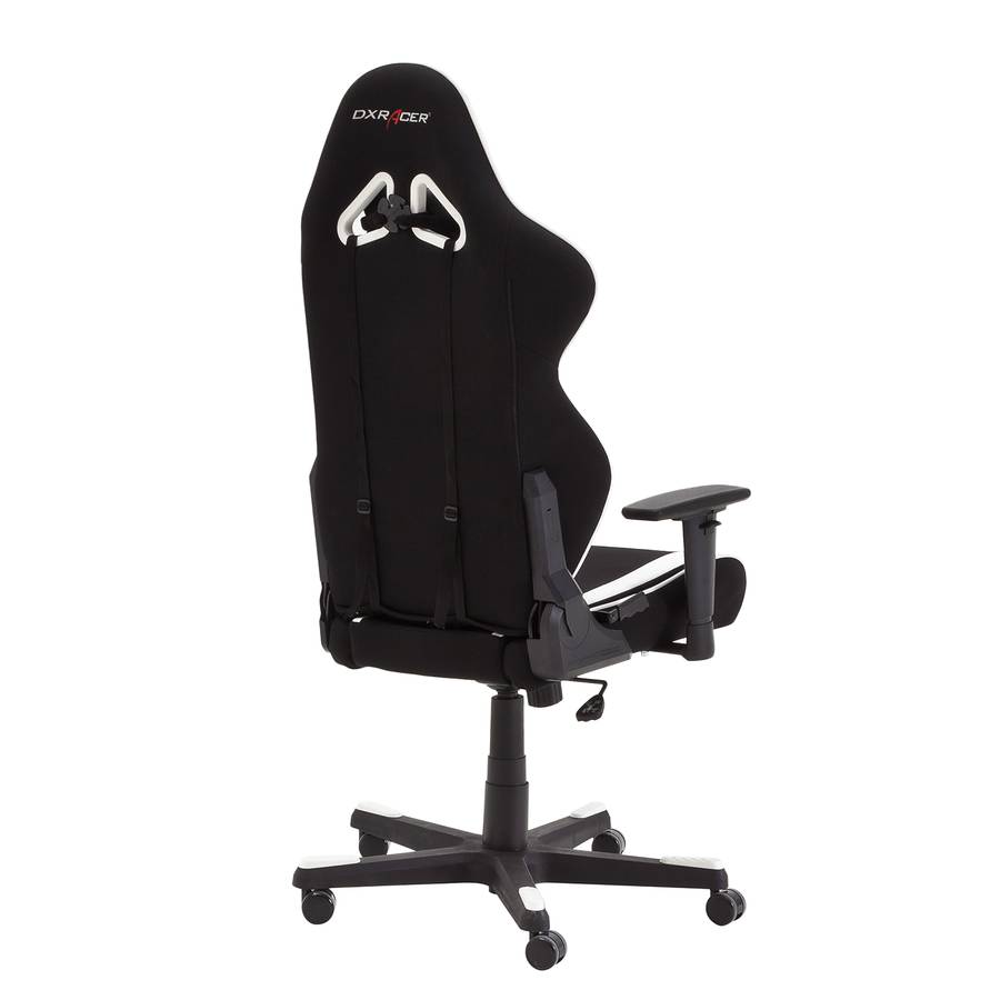 Chair MeshKunstlederSchwarz R3 racer Dx Weiß Gaming tCQrBshdx