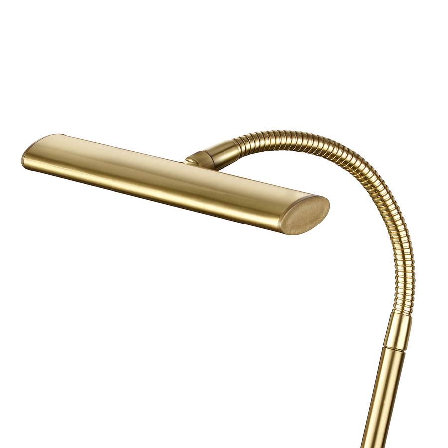 tischleuchte Led Curtis flammig Nickel1 Gold 4A53RLjq
