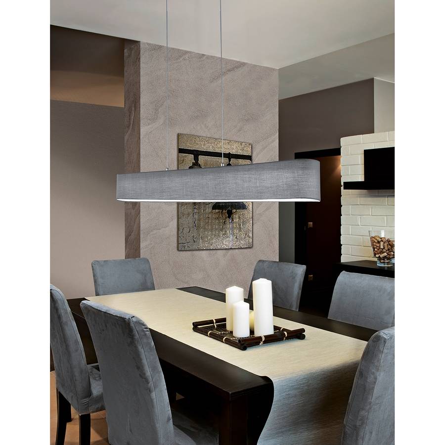 Ampoule Suspension Gris MélangéNickel1 Lugano Tissu 7yf6gvmIbY