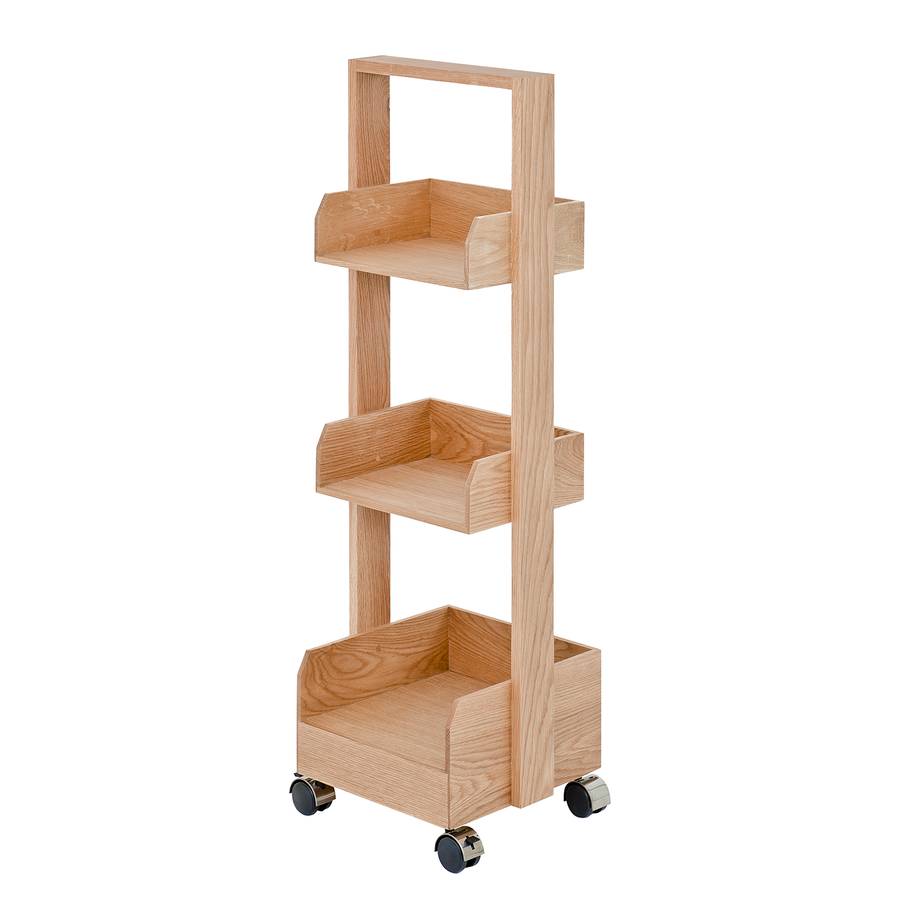Regal Bookie MassivSchwarz Eiche Regal Bookie 80mwvNn