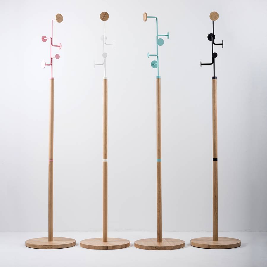 Hook Garderobenständer Garderobenständer Eiche Garderobenständer MassivMetallRosa Hook Eiche MassivMetallRosa Hook cTlKJF1