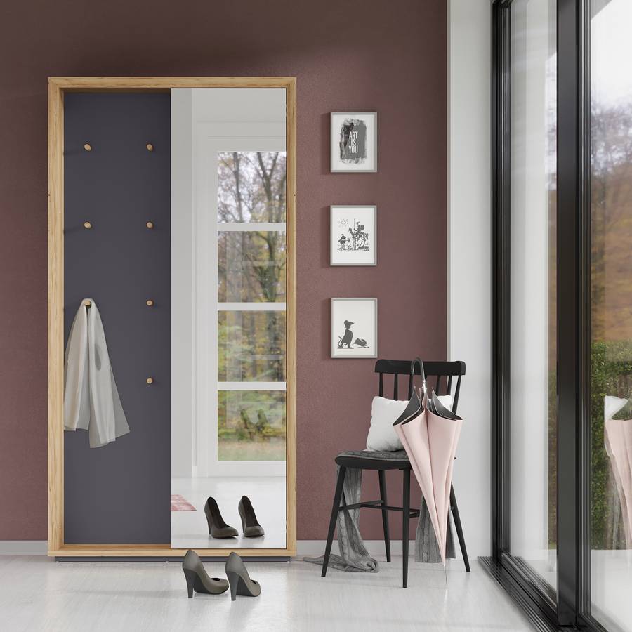 D’entrée NavarreGraphite Imitation Portsmith Armoire De Chêne HeE29YbIWD