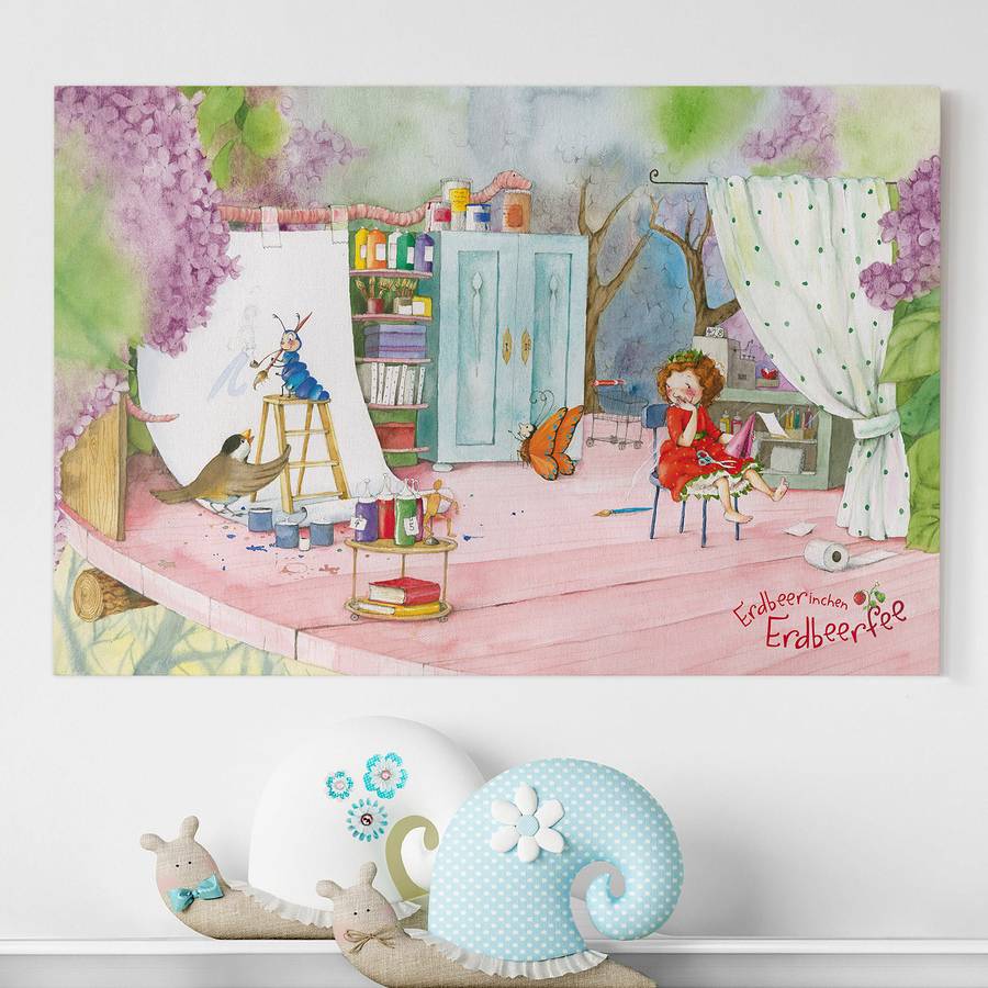 X ToileÉpicéa 180 Tableau Cm La Fraises MassifMulticolore Des Déco I 120 Fée lcK13Fu5JT