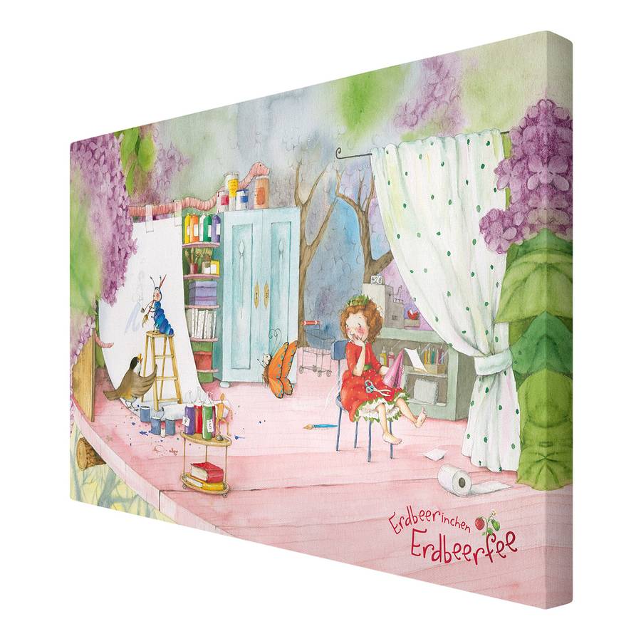 X ToileÉpicéa 180 Tableau Cm La Fraises MassifMulticolore Des Déco I 120 Fée lcK13Fu5JT
