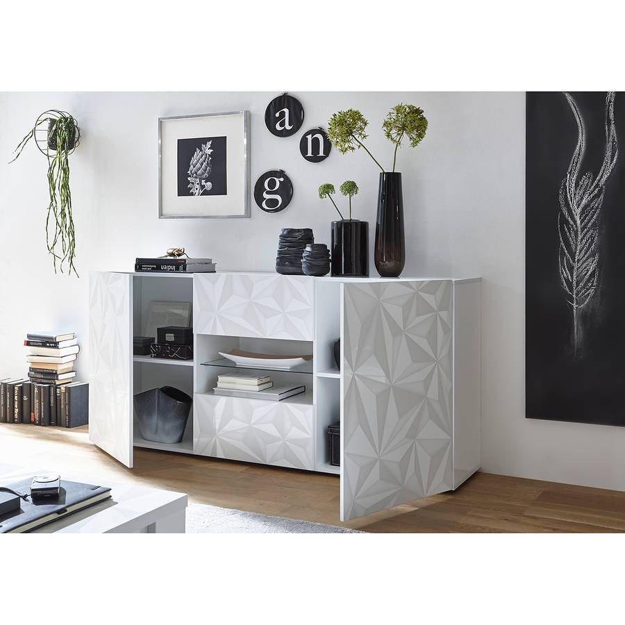 Sideboard Sideboard Prisma Ii Weiß Ii Hochglanz Prisma Hochglanz Prisma Weiß Sideboard HDYW9eE2I