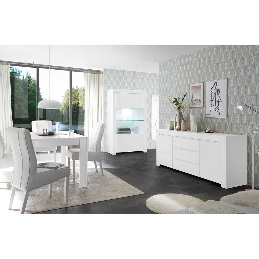 Firenze Matt Vitrinenschrank Vitrinenschrank Weiß Firenze Matt UzMSVpGq
