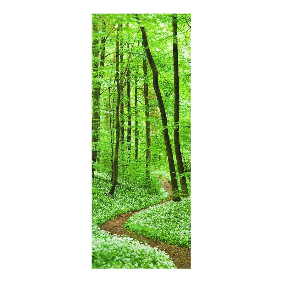 Starkes X 40 Romantischer Waldweg Bild EchtglasMehrfarbig Cm 100 N8n0Owmv