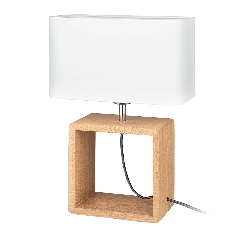Tissu Massif1 Lampe MélangéChêne Iv Ampoule Cadre ZuPXOki