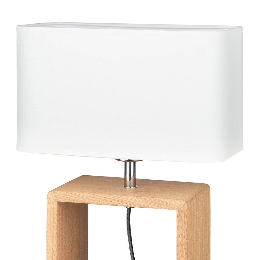 Tissu Massif1 Lampe MélangéChêne Iv Ampoule Cadre ZuPXOki