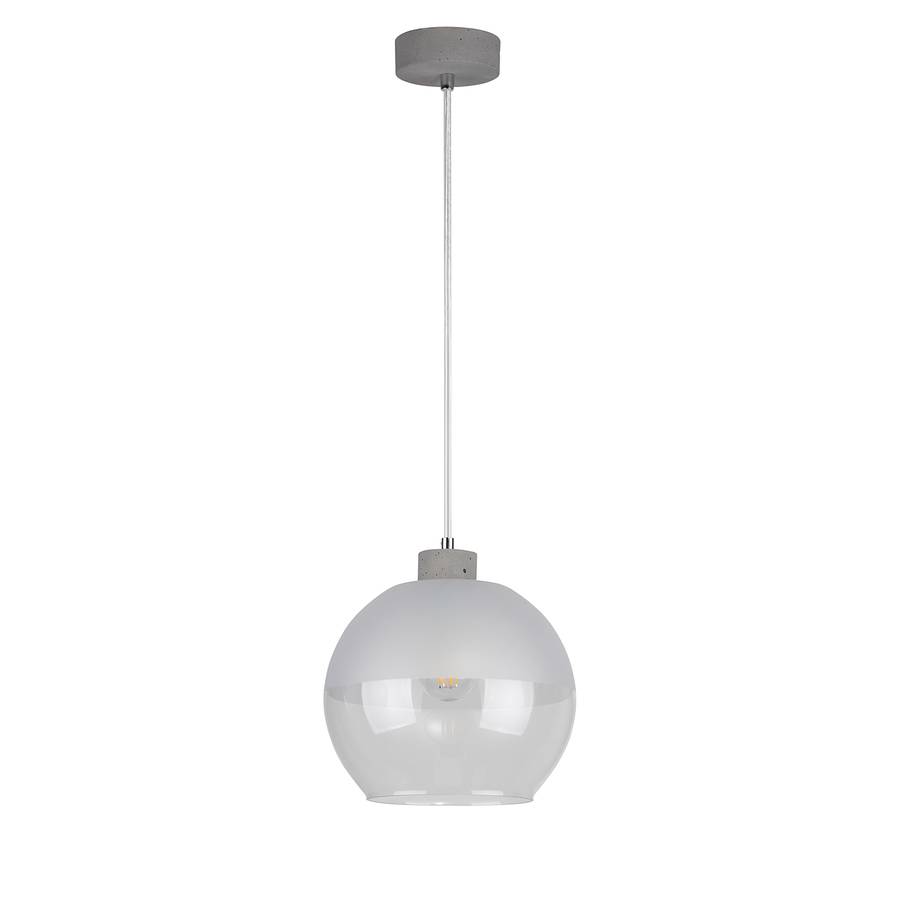 Pendelleuchte Pendelleuchte MilchglasBeton1 Fresh Fresh Iii flammig Qrthds