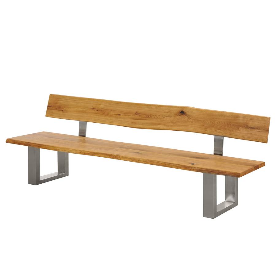 Sitzbank Oakville Ii Wildeiche Massiv Stahl Home24 At
