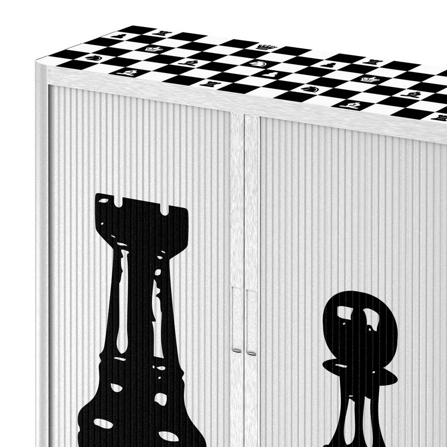 Et Blanc Aktenschrank Noire SchwarzWeiß Easyoffice V kiTPXZOu
