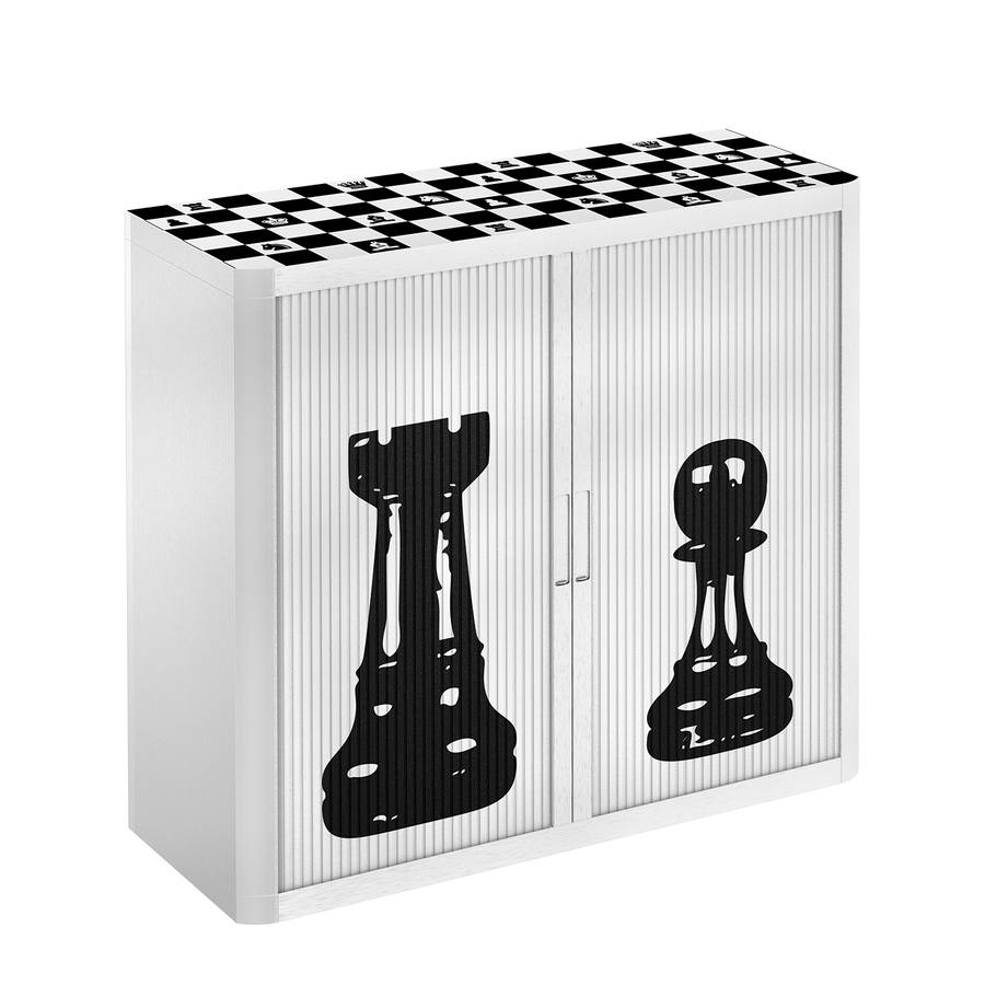 Et Blanc Aktenschrank Noire SchwarzWeiß Easyoffice V kiTPXZOu