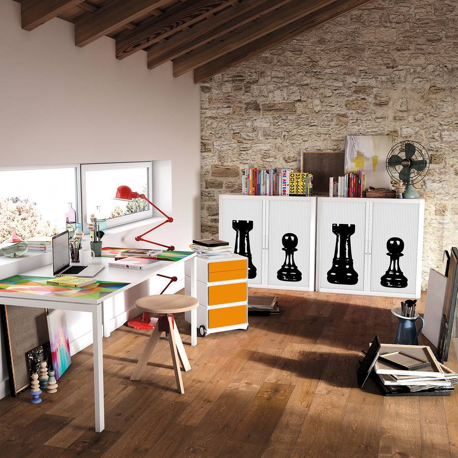 Et Blanc Aktenschrank Noire SchwarzWeiß Easyoffice V kiTPXZOu