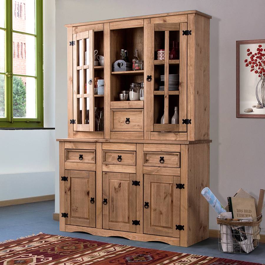 Haut De MassifVielli Rustica Pin Finca Vitrine uK35Fcl1JT