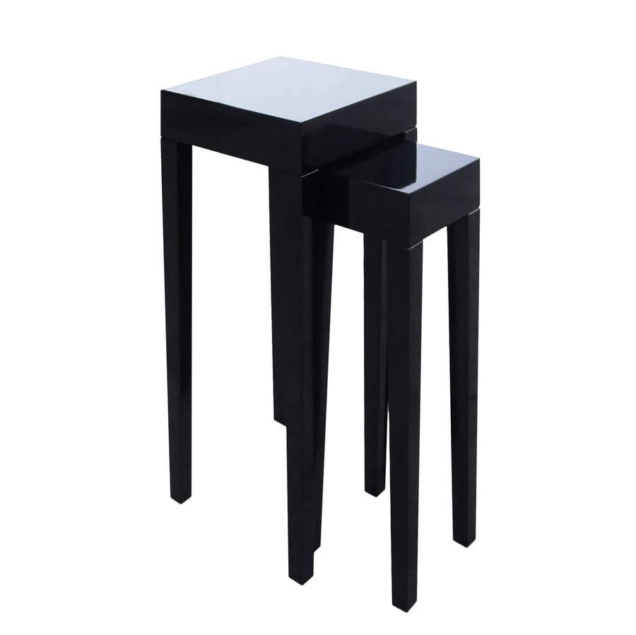 Élémen Nadawa2 Gigogne D'appoint Noir Table 0kwXP8nO