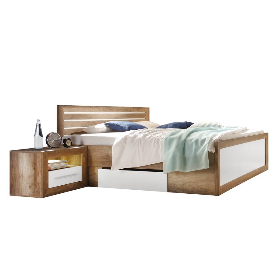 DekorWeiß Bettanlage Bettanlage Rachid Oak Oak DekorWeiß Canyon Canyon Canyon Rachid Oak Rachid Bettanlage m80nwN