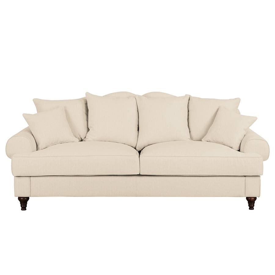 Seelow Tissu Canapé Crème Grand W29EHID