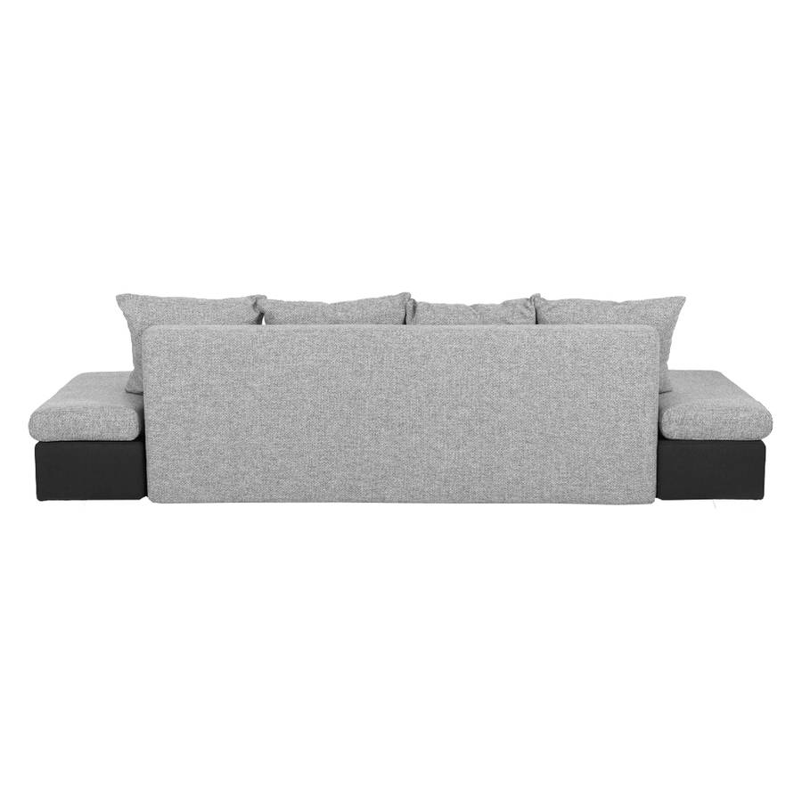 Webstoff Schwarz Bigsofa strukturstoff Grau Truman 5jAL4R