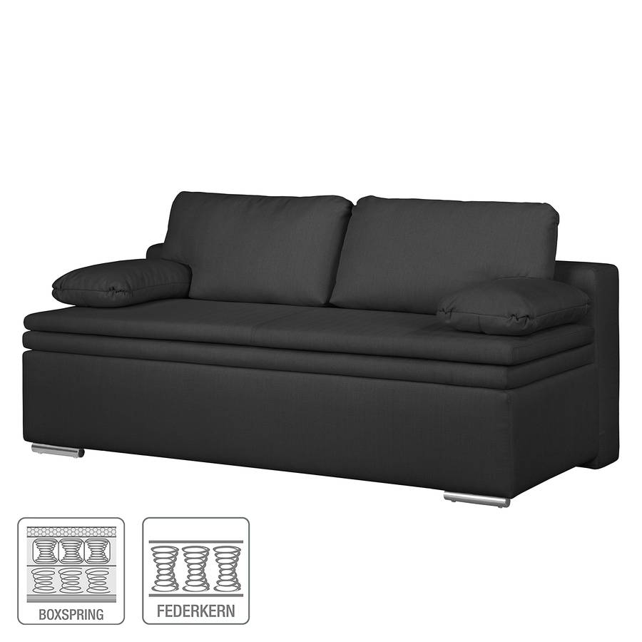 Goodlow Boxspring Anthracite Canapé Convertible wPlTOiXukZ