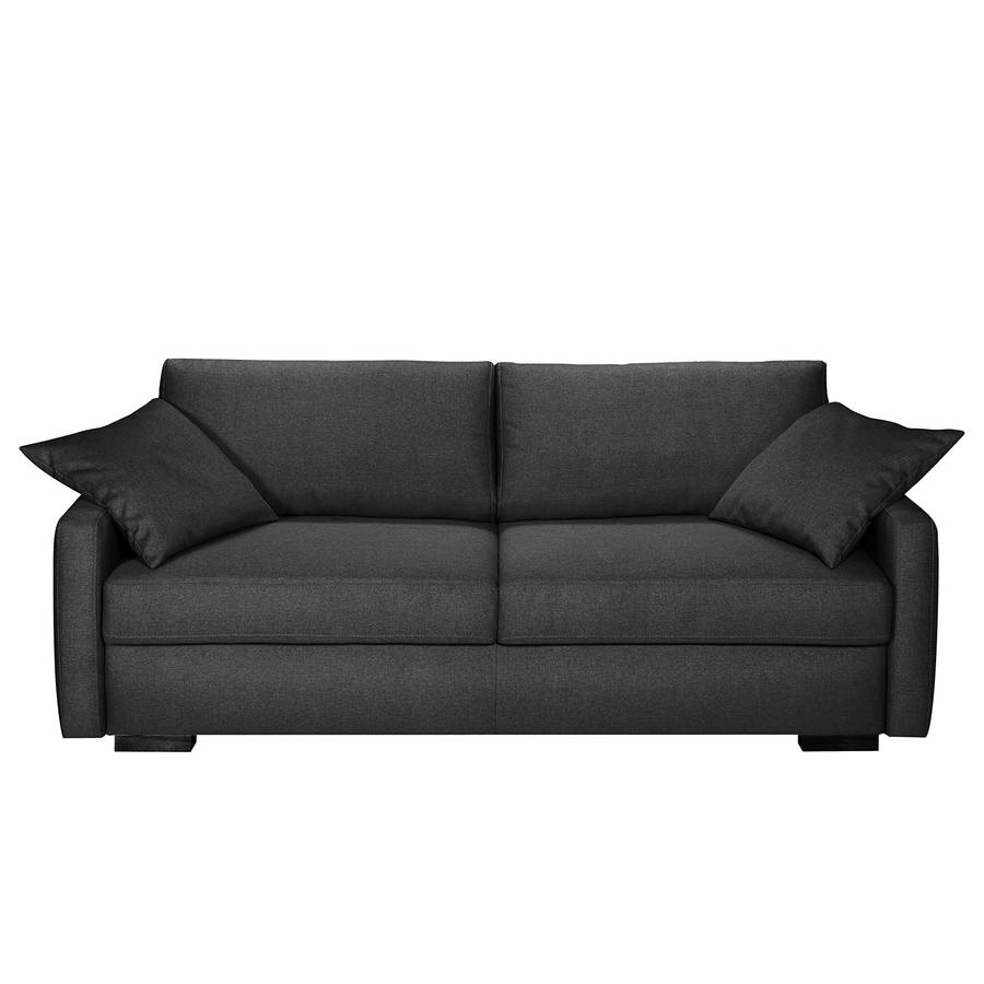Boxspring Runcorn Canapé TissuGris Convertible Foncé F1cJ3TlK