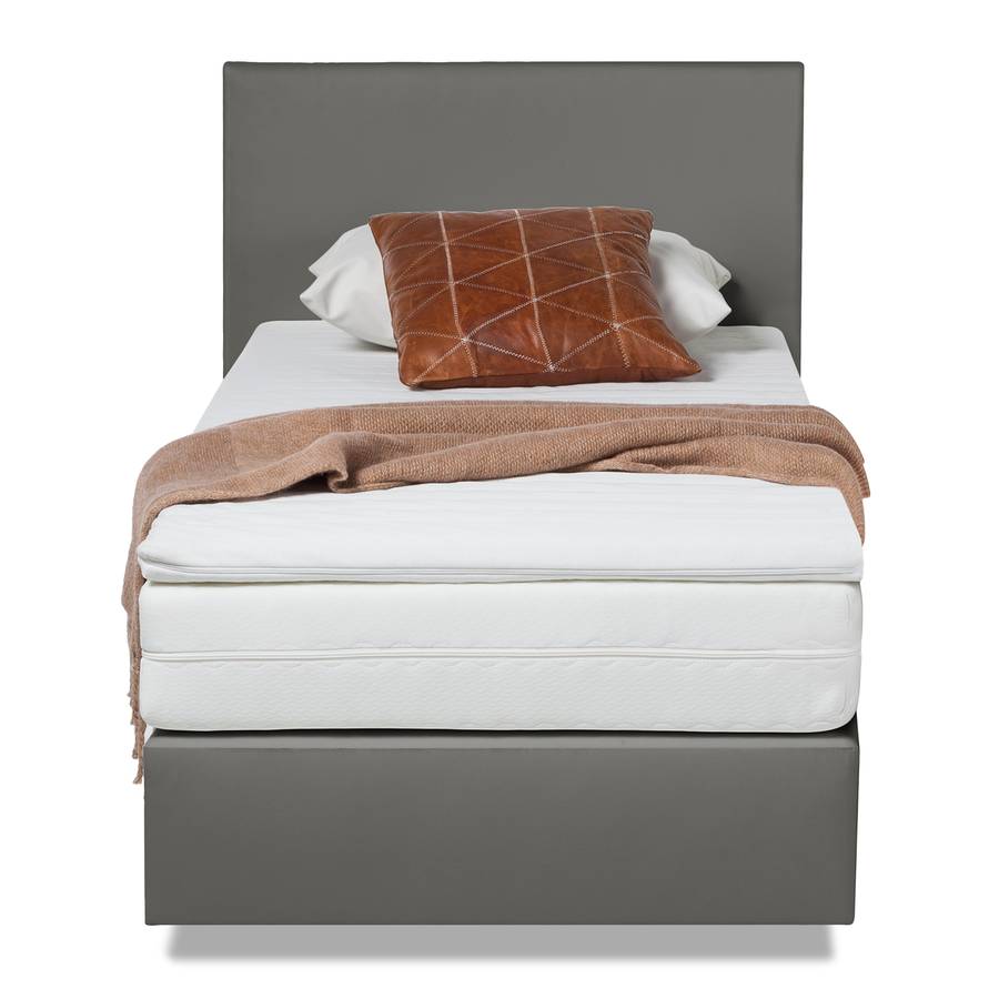 Gris90 Boxspring Vi X Lit Imitation 200cm Cuir Ramona 8nwOX0NkP
