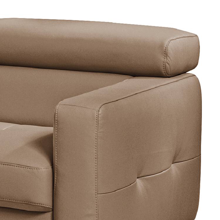 Davorstehend Mit Samu SchlaffunktionKunstleder Links Wohnlandschaft Longchair Nougat FcTKJl1