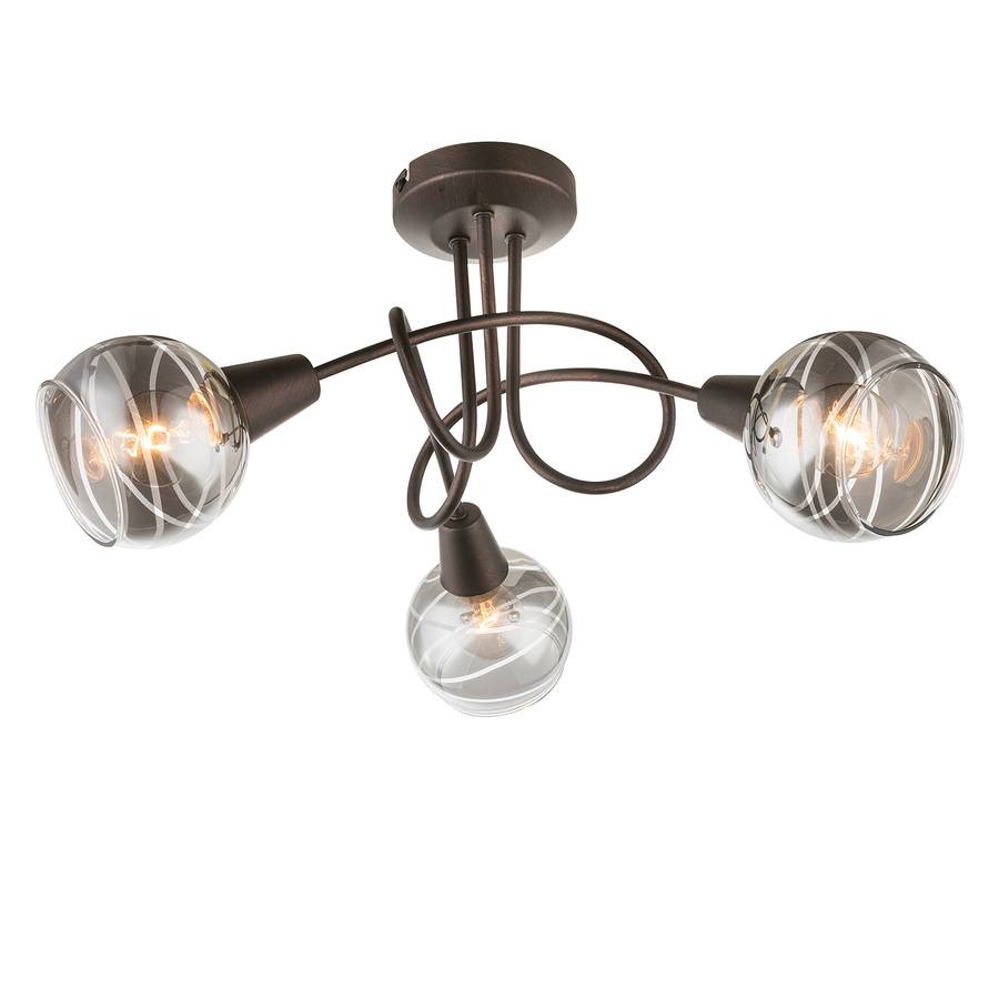 Led Isla I deckenleuchte GlasMetall3 flammig ARj345Lq