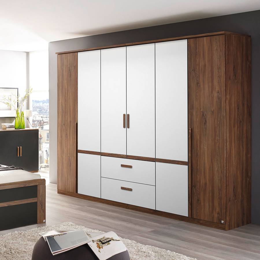 Armoire Portes Cm À Bernau MarronBlanc226 Battantes TlKcF1J