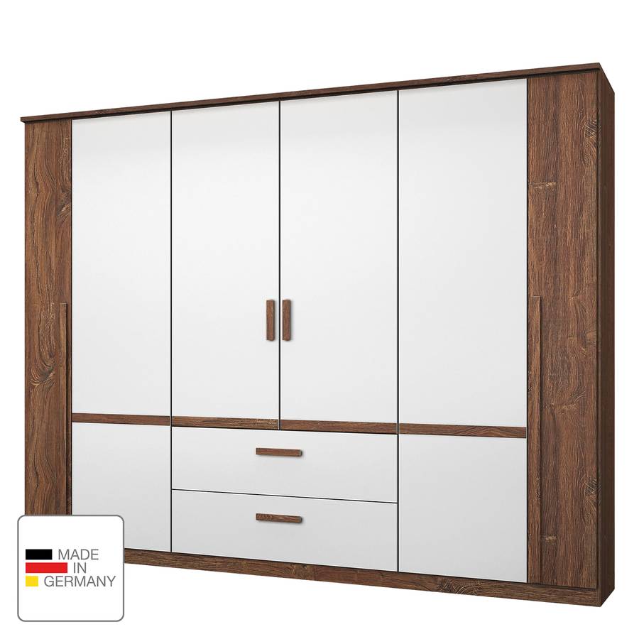 Armoire Portes Cm À Bernau MarronBlanc226 Battantes TlKcF1J