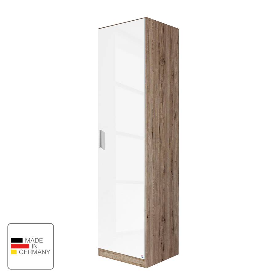 BrillantImitation Clair47 Battantes Cm Blanc Remo Portes De À Chêne Celle San Armoire dexoBWCr