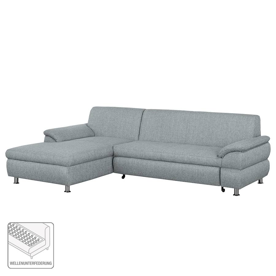 Belzoni GranitLongchair Webstoff Keine Links Ecksofa Funktion Davorstehend tsdrhCQ