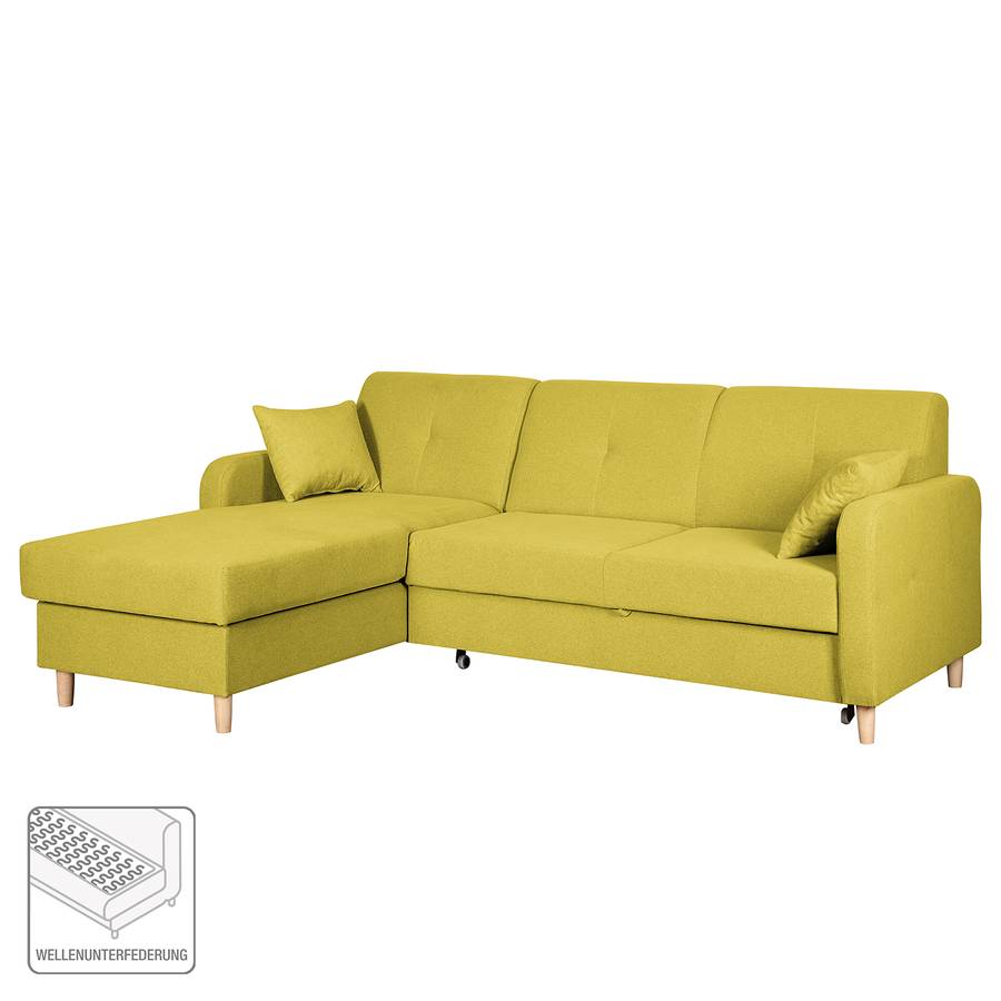 Beidseitig Clintwoodmit SchlaffunktionWebstoff Longchair MontierbarMaisgelb Ecksofa 7gvbfY6y