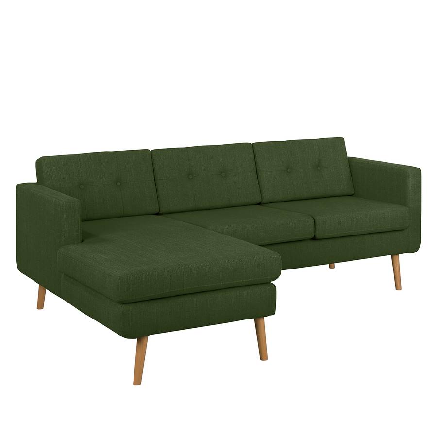 Davorstehend Hocker AntikgrünLongchair Ohne Links Ecksofa Croom 8nOvNm0w