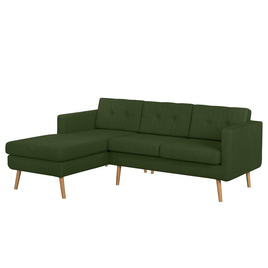Davorstehend Hocker AntikgrünLongchair Ohne Links Ecksofa Croom 8nOvNm0w