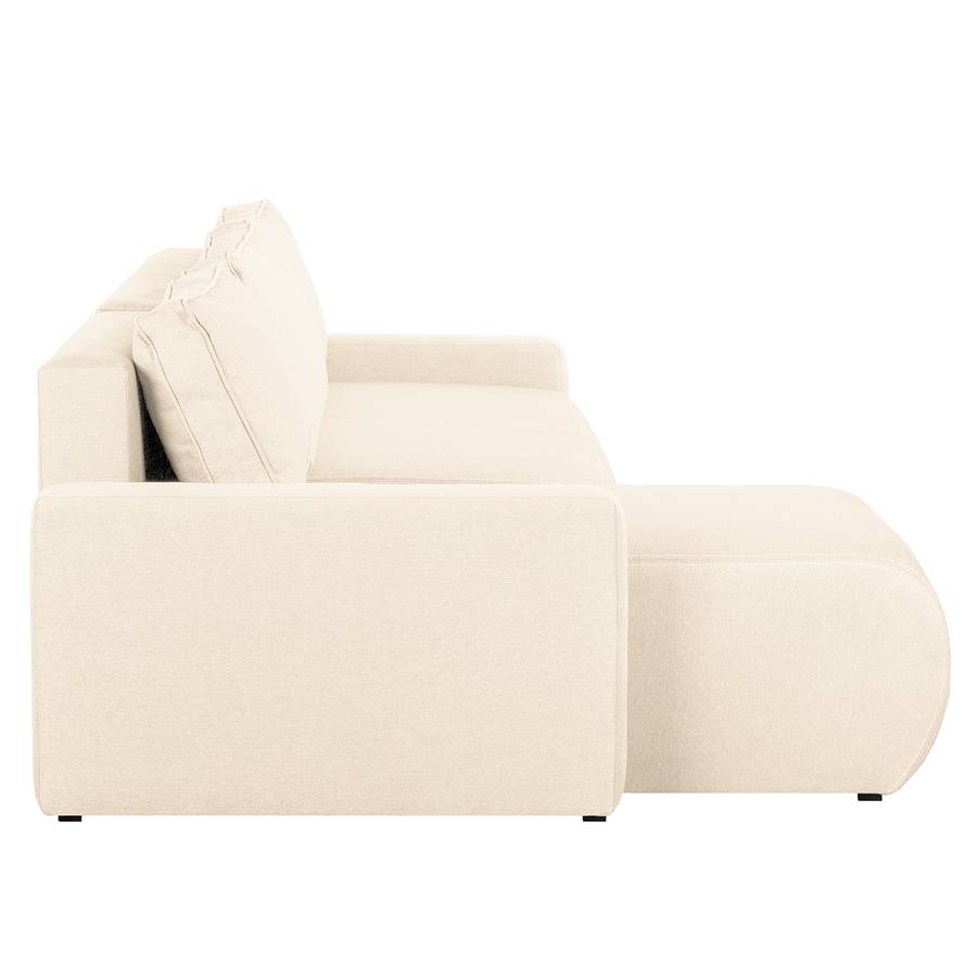 StructuréMéridienne Clair Convertible El Canapé FaceBeige Tissu De Gauchevue D'angle À Calvario Qtdhsr