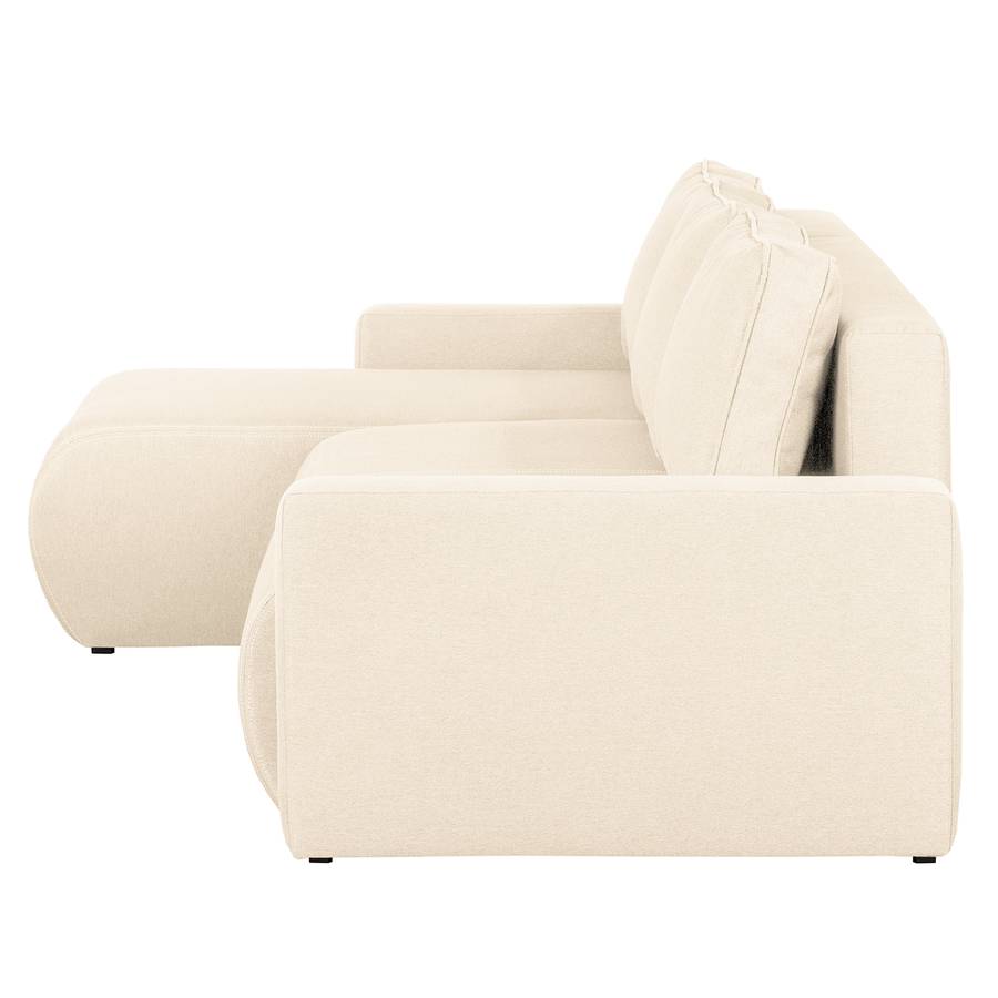 StructuréMéridienne Clair Convertible El Canapé FaceBeige Tissu De Gauchevue D'angle À Calvario Qtdhsr