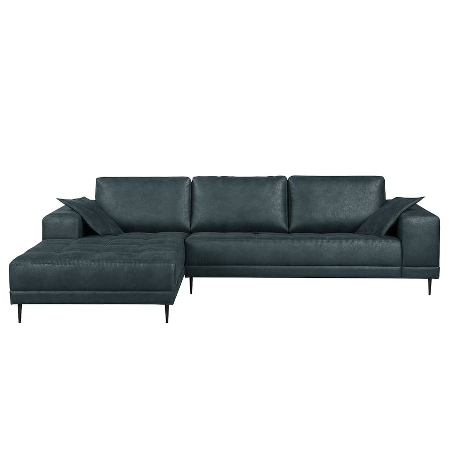 Hocker Antiklederlook Flesk Ohne Ecksofa Davorstehend AnthrazitOttomane Links QrCxBdoeW