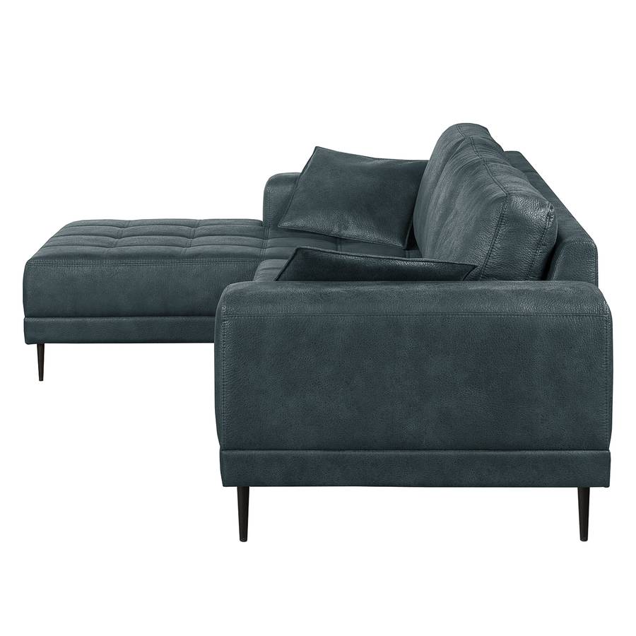 Hocker Antiklederlook Flesk Ohne Ecksofa Davorstehend AnthrazitOttomane Links QrCxBdoeW