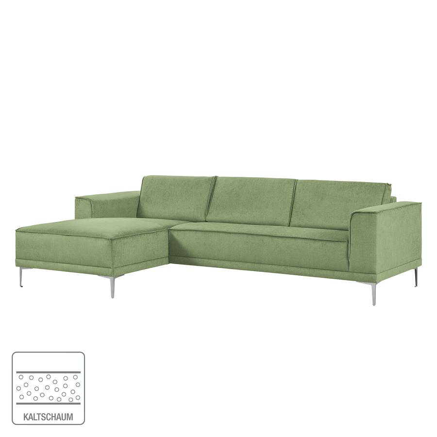 Grapefield Ecksofa Davorstehend Webstoff KhakiLongchair Links 6vYfIb7gym