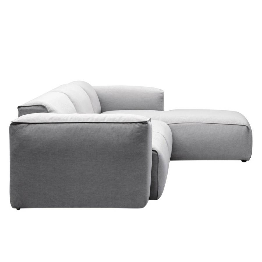 Iv ClairMéridienne Canapé D'angle Tissu Droitevue De SaiaGris Courte À Face Hudson xoeWBrdC