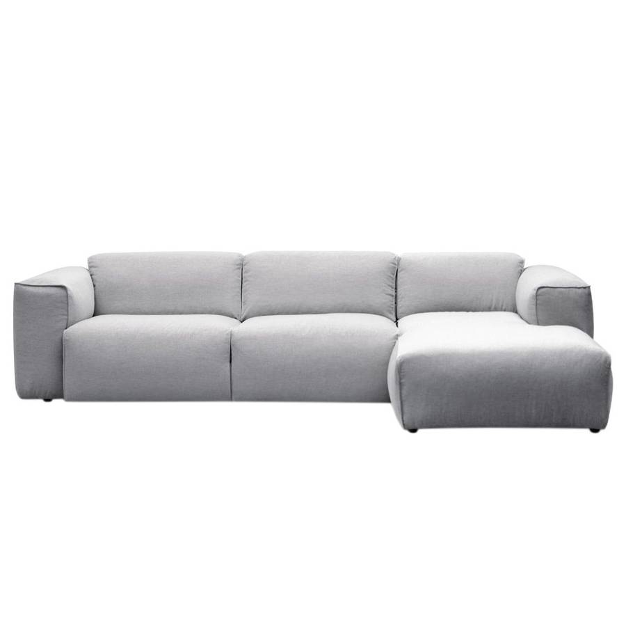 Iv ClairMéridienne Canapé D'angle Tissu Droitevue De SaiaGris Courte À Face Hudson xoeWBrdC