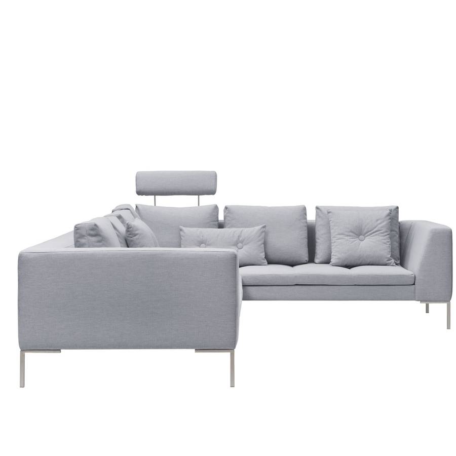 Cm Stoff 319 Davorstehend MilanHellgrauEcke Madison Ecksofa Ii Webstoff Rechts OZXkPiuT