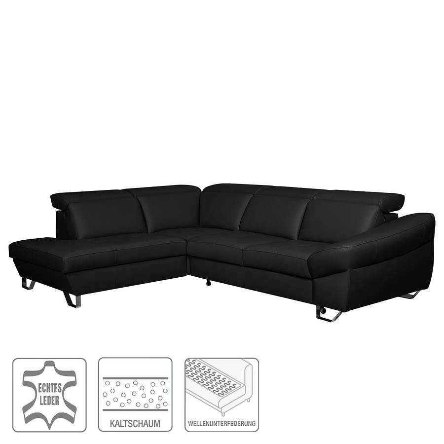 D'angle Ii Longue Couchageutilisation Occasionnelle De Saltia Canapé NoirMéridienne Lit FaceCoffre À Gauchevue Fonction sthdrCQx