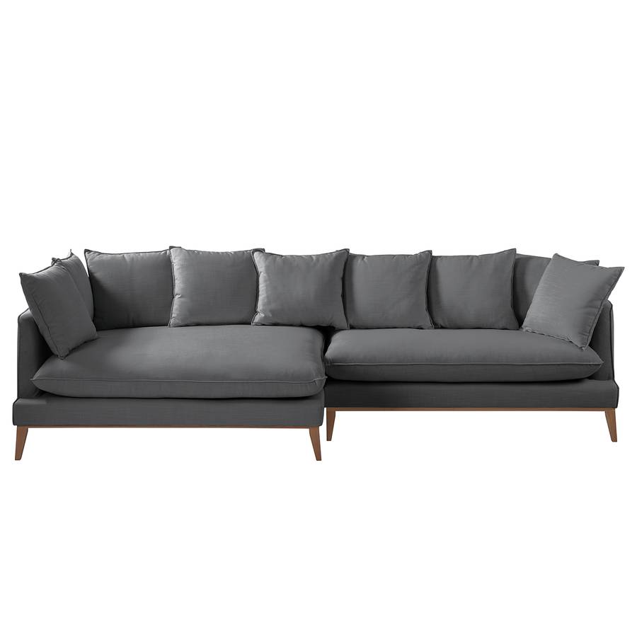 FaceTissu Canapé Longue À MoreteyGris D'angle De Xl Lavina Méridienne Gauchevue rBQoedCxW