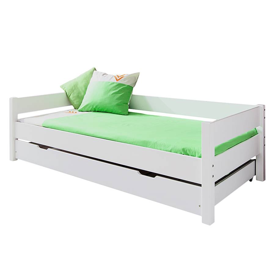 einzelbett mit bettkasten buche, relita funktionsbett – für ein modernes kinderzimmer | home24, Design ideen